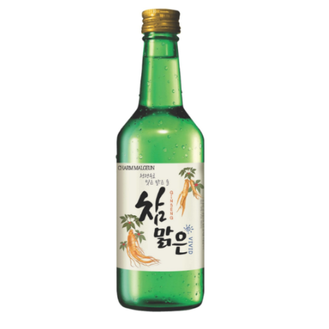 CHARM MALGEUN SOJU GINSENG 19.5% BOTTLE 360ML