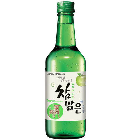 CHARM MALGEUN SOJU APPLE 13.5% BOTTLE 360ML